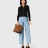 2-in-1-Strickjacke