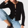 2-in-1-Strickjacke
