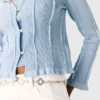 2-in-1-Strickjacke