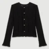 2-in-1-Strickjacke