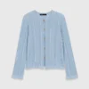 2-in-1-Strickjacke