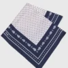 60×60 Seidenbandana mit Print