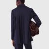 Anzugjacke mit Falten am Rücken