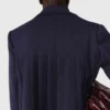 Anzugjacke mit Falten am Rücken