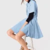 Ausgestelltes Hemdkleid