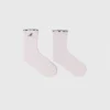 Baumwoll-Pointelle-Socken