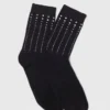 Baumwollsocken mit Strasssteinen