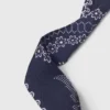 Bedrucktes Haargummi mit Twill