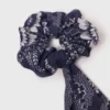 Bedrucktes Haargummi mit Twill