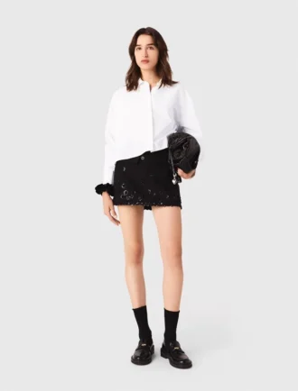 Bestickter Skort