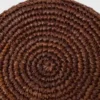 Bunter Bucket-Hut aus natürlicher Raffia