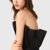 Bustierkleid aus Tüll und Organza