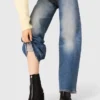 Chelsea-Stiefel aus Leder mit Absatz