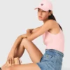 Geflochtene Jeansshorts