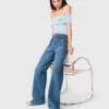 Geflochtene Schlagjeans