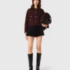 Gerad geschnittene Plissee-Shorts