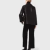 Gesteppte Lederjacke