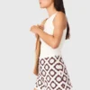 Häkel-Shorts mit Blumenmuster