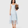 Häkelkleid mit herausnehmbarem Futter