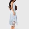 Häkelkleid mit herausnehmbarem Futter