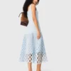 Häkelkleid mit herausnehmbarem Futter