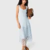 Häkelkleid mit herausnehmbarem Futter