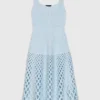 Häkelkleid mit herausnehmbarem Futter