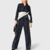Hose mit Bandana-Print