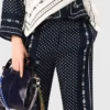 Hose mit Bandana-Print