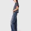 Jeans mit weitem Bein