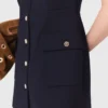 Jumpsuit aus Wollmischung mit Lagen-Effekt