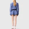 Jumpsuit mit abnehmbarem Kragen
