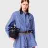 Jumpsuit mit abnehmbarem Kragen