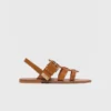 K.Jacques Leder-Gladiator-Sandalen