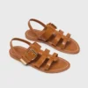K.Jacques Leder-Gladiator-Sandalen