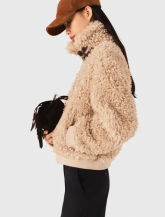 Kurze Bouclé-Jacke