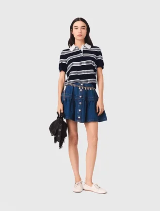 Kurzer Jeansrock