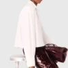 Kurzes Shirt mit Schmuckdetail