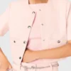 Kurzärmelige Tweedjacke