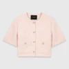 Kurzärmelige Tweedjacke