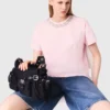 Kurzärmeliges T-Shirt mit Rundhalsausschnitt