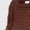 Leather Mini M Bag with Nuts