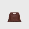 Leather Mini M Bag with Nuts