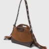 Leder und Wildleder Miss M Mini-Tasche