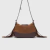 Leder und Wildleder Miss M Mini-Tasche