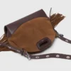 Leder und Wildleder Miss M Mini-Tasche