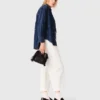 Ledertasche mit Kettenriemen