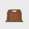 M Bag aus genarbtem Leder