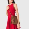 M Bag aus genarbtem Leder
