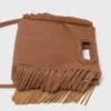 M Bag aus genarbtem Leder